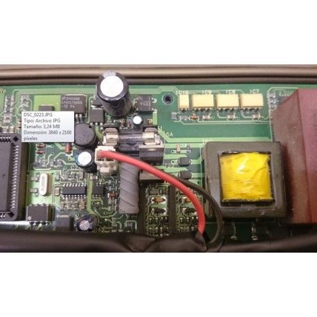 Reparación placa electrónica de puerta automática de cristal modelo Bravo