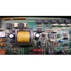 Reparación placa electrónica de puerta automática de cristal, modelo STK