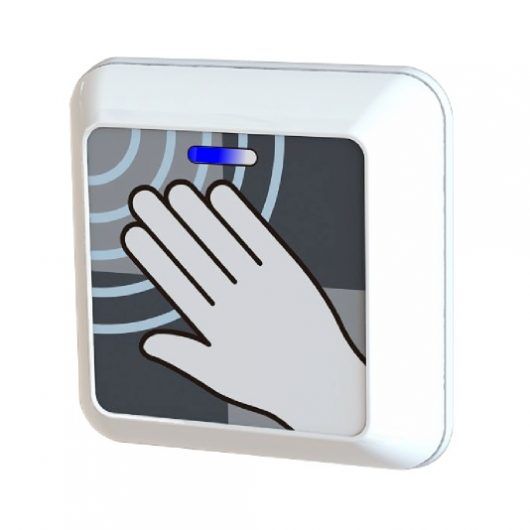 Pulsador de proximidad IP55, sin contacto para puertas automáticas, no touch, contactless